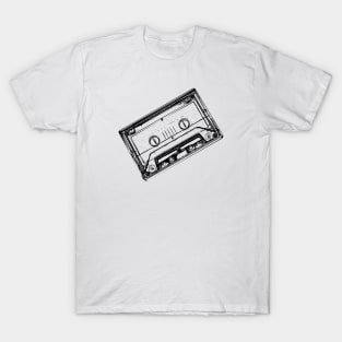 Cassette Drawing T-Shirt